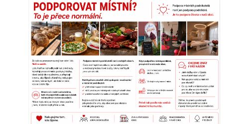 Podporovat místní? To je přece normální.