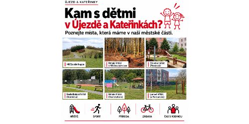 Kam s dětmi v Újezdě a Kateřinkách?